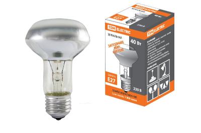 Лампа накаливания TDM Electric E27 40W 2700K зеркальная SQ0332-0029