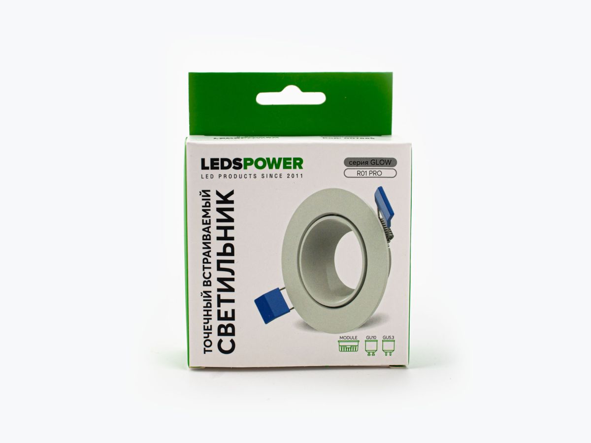 Точечный встраиваемый светильник LEDS POWER R01 PRO серия GLOW 007885