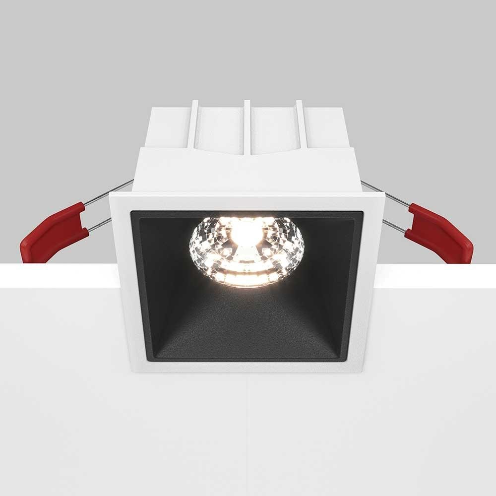 Встраиваемый светильник Maytoni Alfa LED DL043-01-15W4K-D-SQ-WB