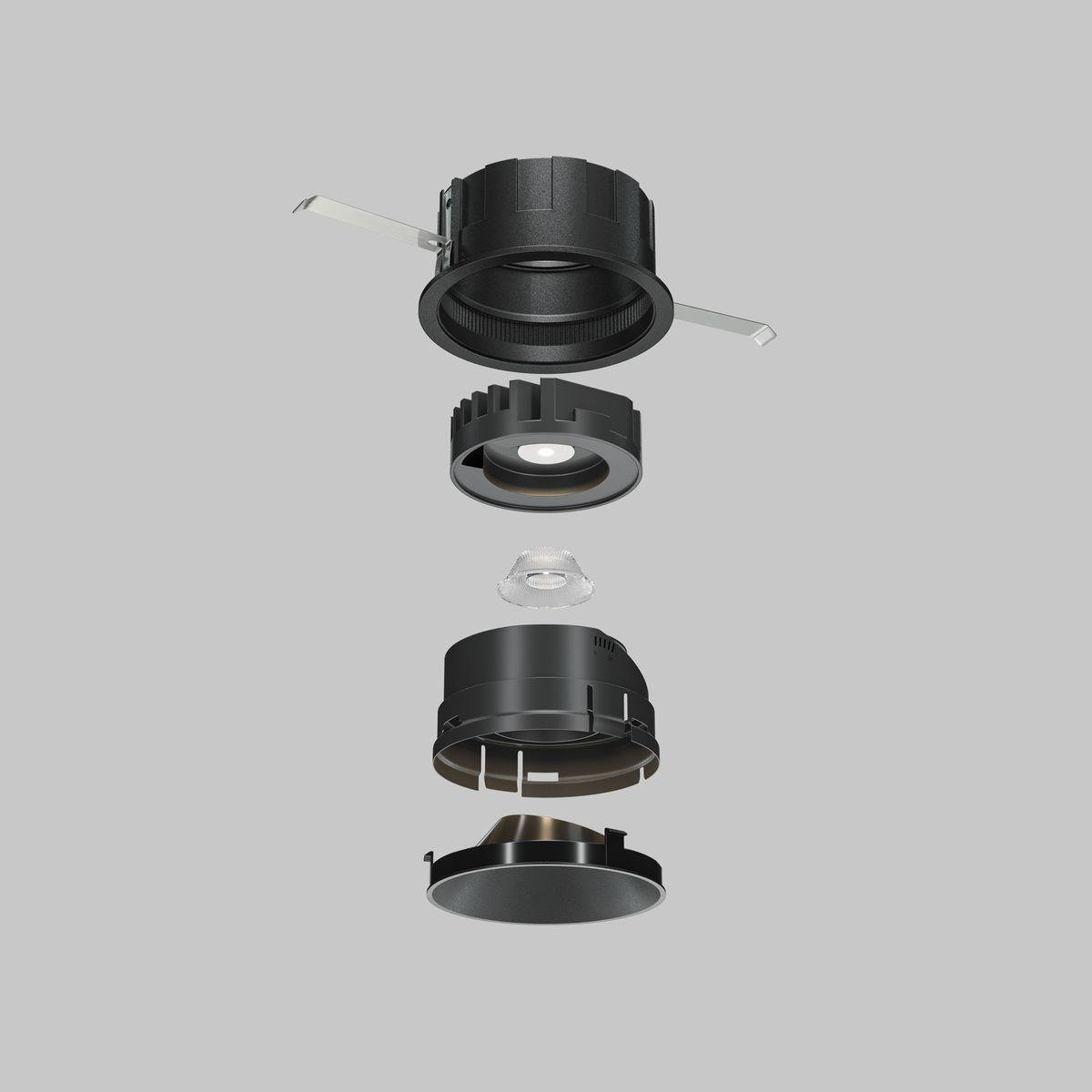 Декоративная рамка-отражатель Maytoni Technical Wise Ring057-10-B