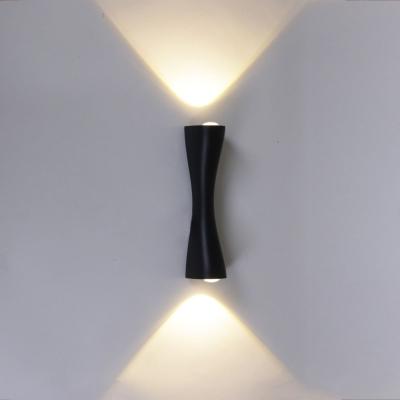Уличный настенный Reluce 86876-9.2-001JH LED2*3W BK RLOS
