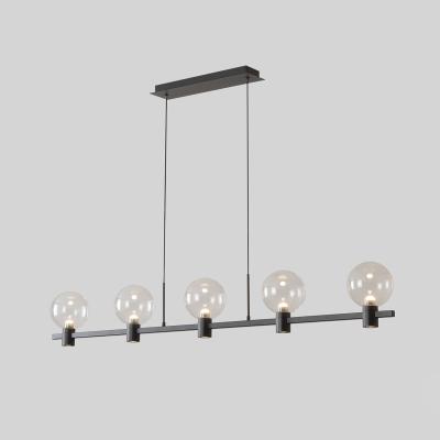 Подвесной светильник Crystal Lux DUET SP35W LED BLACK