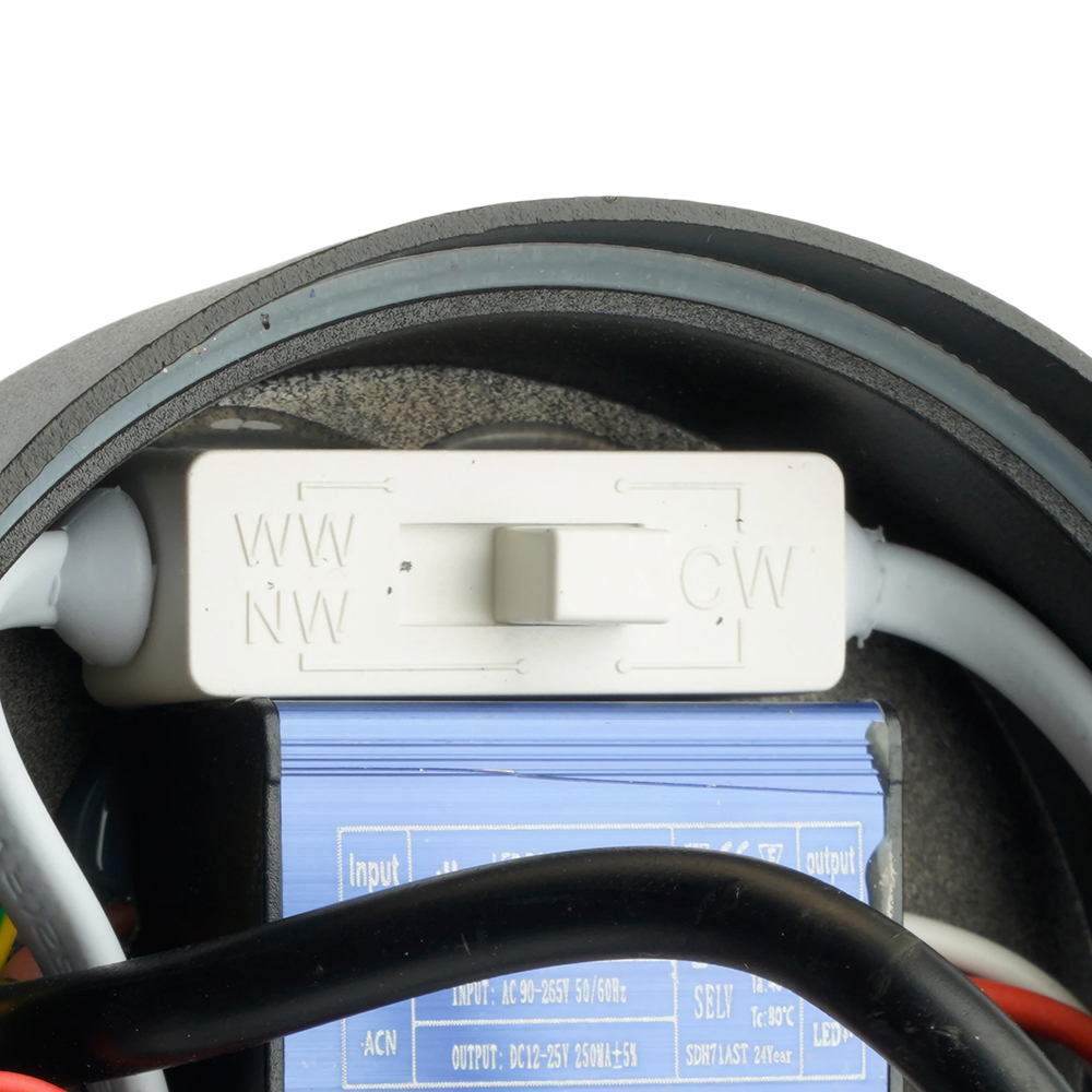 Уличный настенный светильник Feron Дели DH500, 6W, 55Lm, 3000/4000/6400К, черный