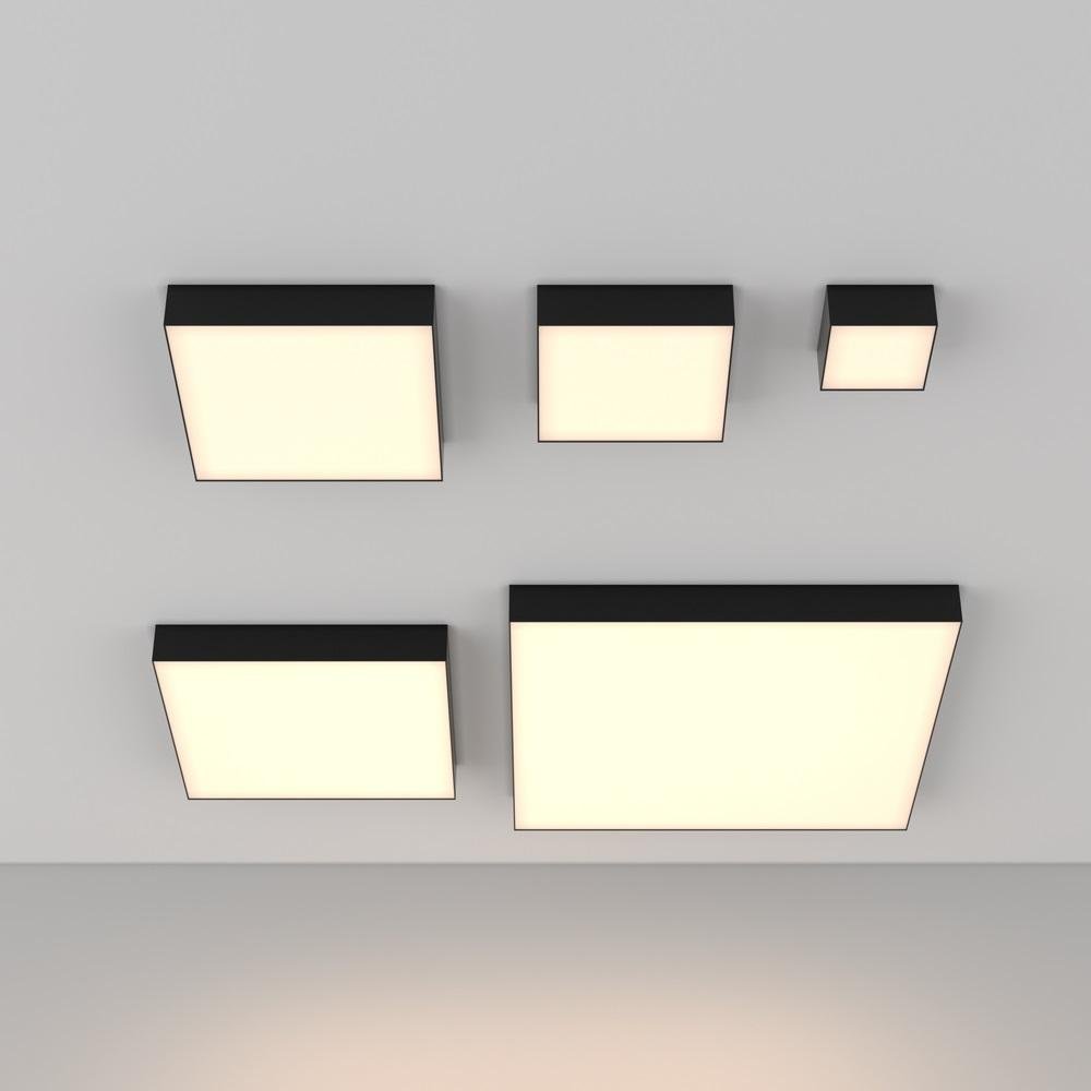 Потолочный светодиодный светильник Maytoni Zon C032CL-36W3K-SQ-B