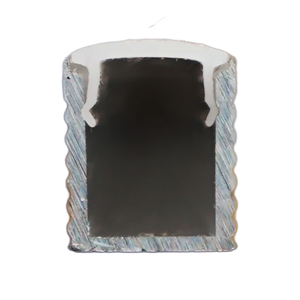 Профиль накладной 9х7.8мм, алюминиевый серебро 2м Feron CAB241 52149