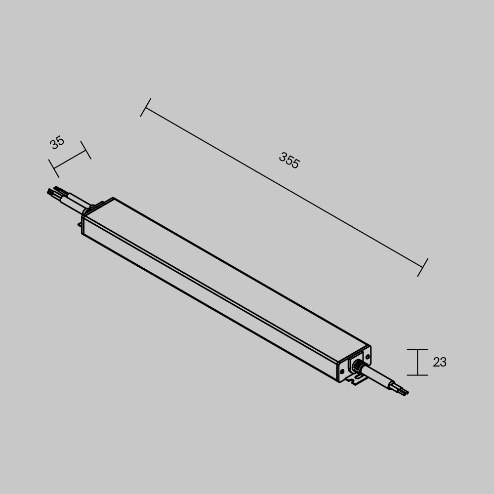 Блок питания Maytoni Led Strip PSL023 48В 250Вт IP 67 832006