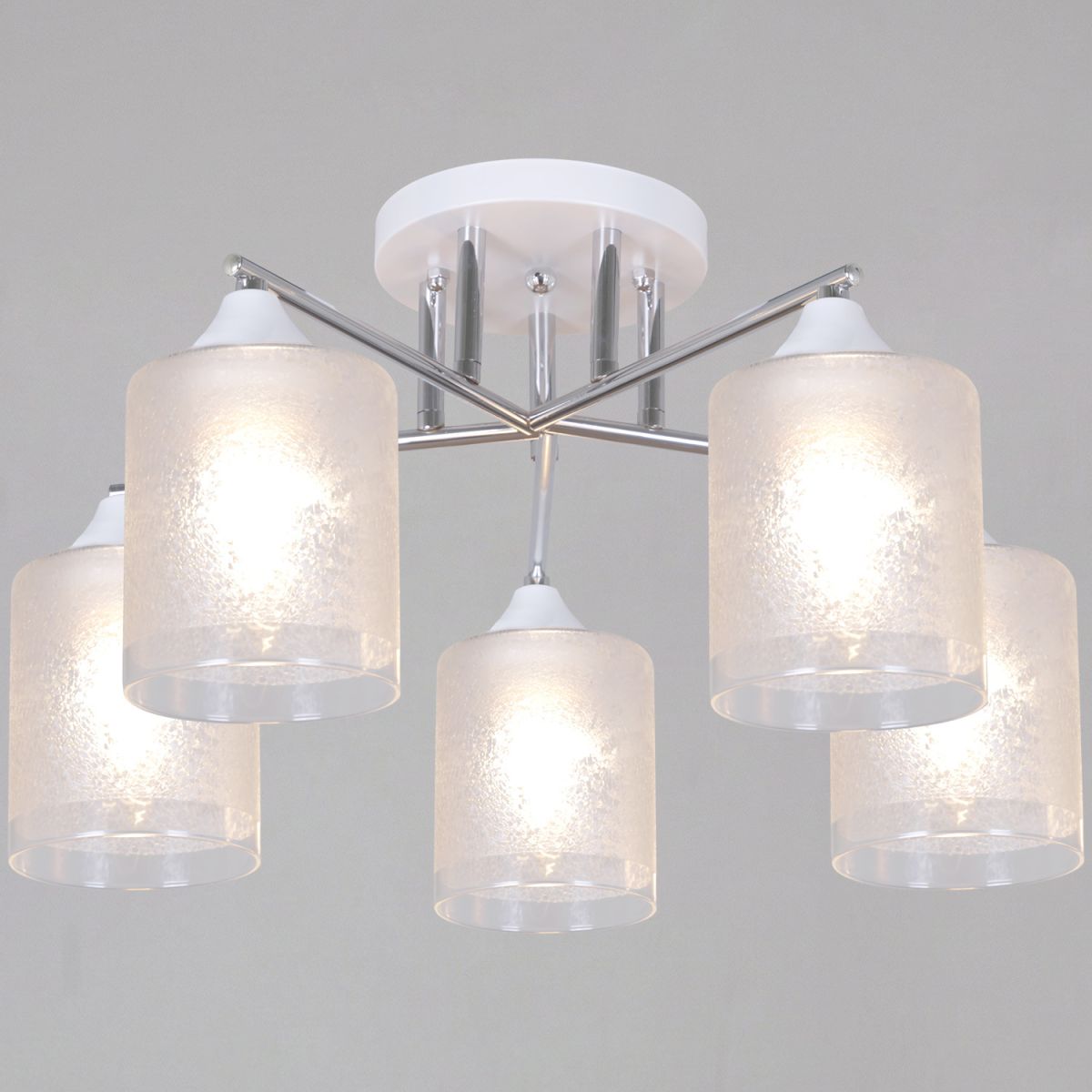 Потолочная люстра Reluce 69160-0.3-05 WH+BK