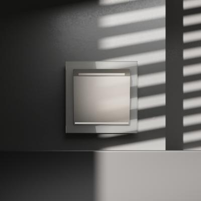 Выключатель встраиваемый Voltum S70 карточный 16А, (шелк) VLS010704