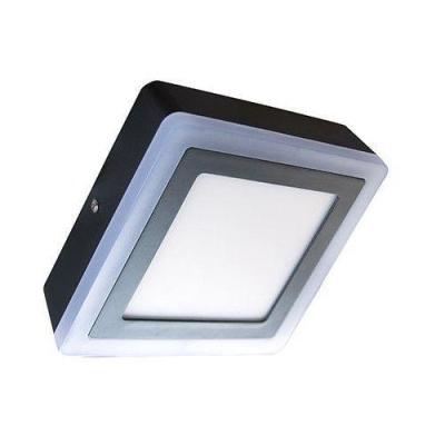 Настенно-потолочный светодиодный светильник Elvan NLS-500SQ-12/4-WW/NH-Bk