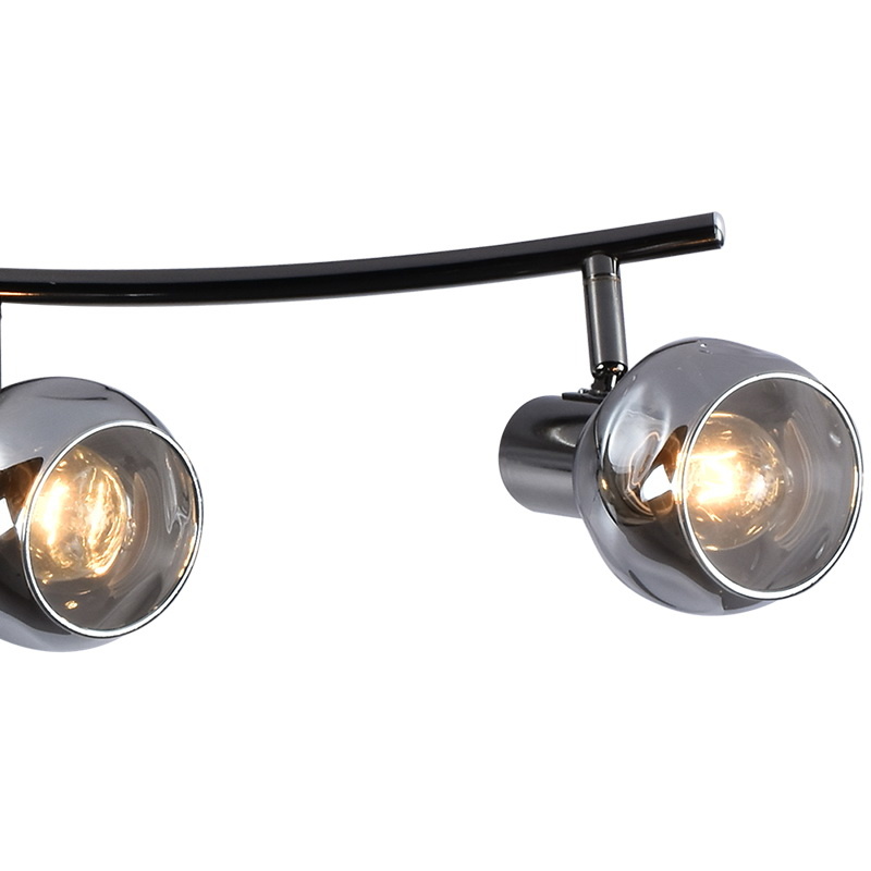 Спот Reluce 05958-0.8-04 PEARL BK (DARK CHROME)