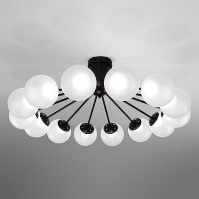 Потолочная люстра Eurosvet Vinter 201057 LED черный a072623