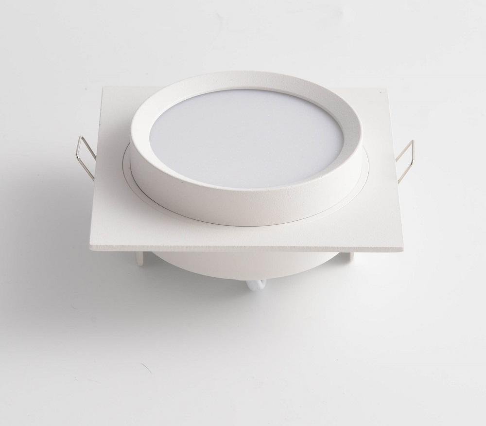 Встраиваемый светильник Maytoni Hoop DL086-GX53-SQ-W
