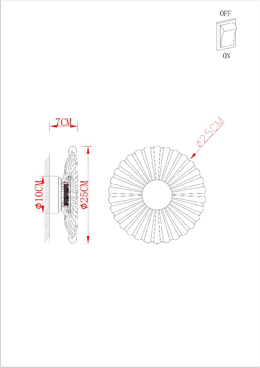 Настенный светильник Arte Lamp Cherish A2097AP-12GO