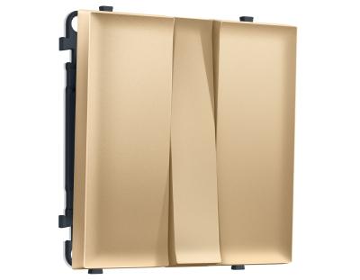 Комплект механизма 3-кл выключателя SIGMA Золото Мягкое касание 10A-250V QUANT PRO Ambrella Volt MS885010 (SP8850, PR133)