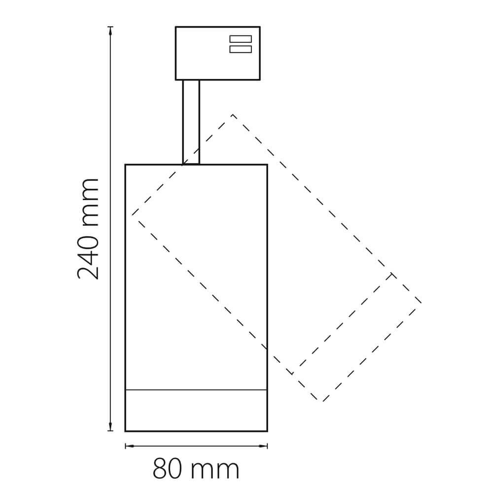 Трековый светодиодный светильник Lightstar Canno Led 303262 - Elektrostandard.net Трековый светодиодный светильник Lightstar Canno Led 303262