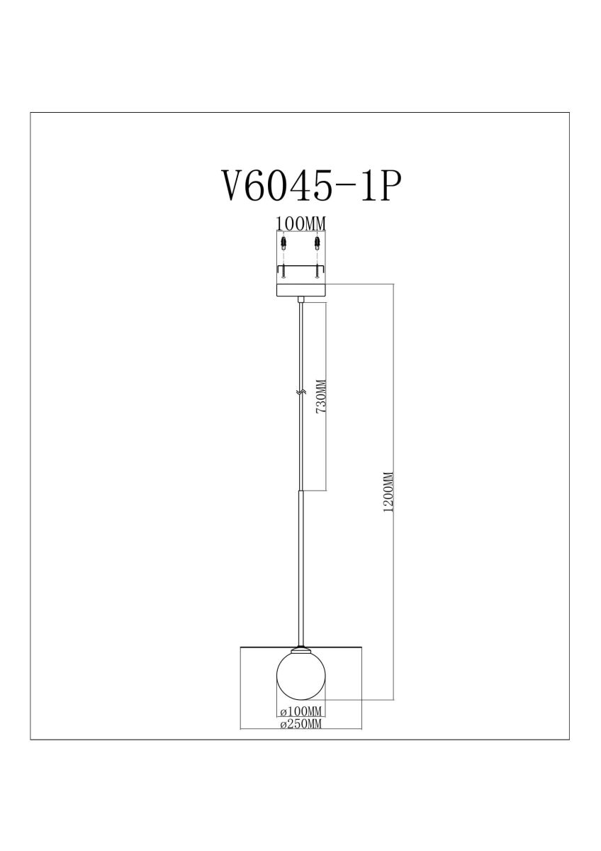 Подвесной светильник Moderli Scrumbel V11570-1P