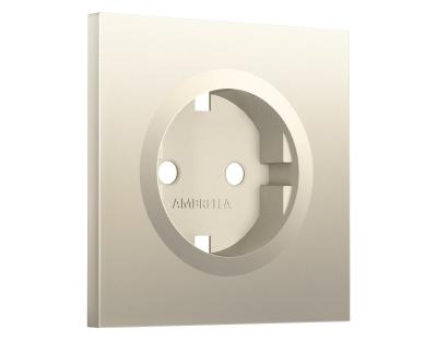 Лицевая панель SIGMA (Шёлк) для электрической розетки с/з QUANT PRO Ambrella Volt SP5460