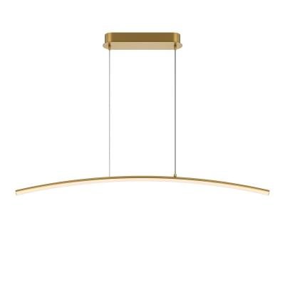 Подвесной светодиодный светильник Maytoni Light Reflection MOD243PL-L18BSK