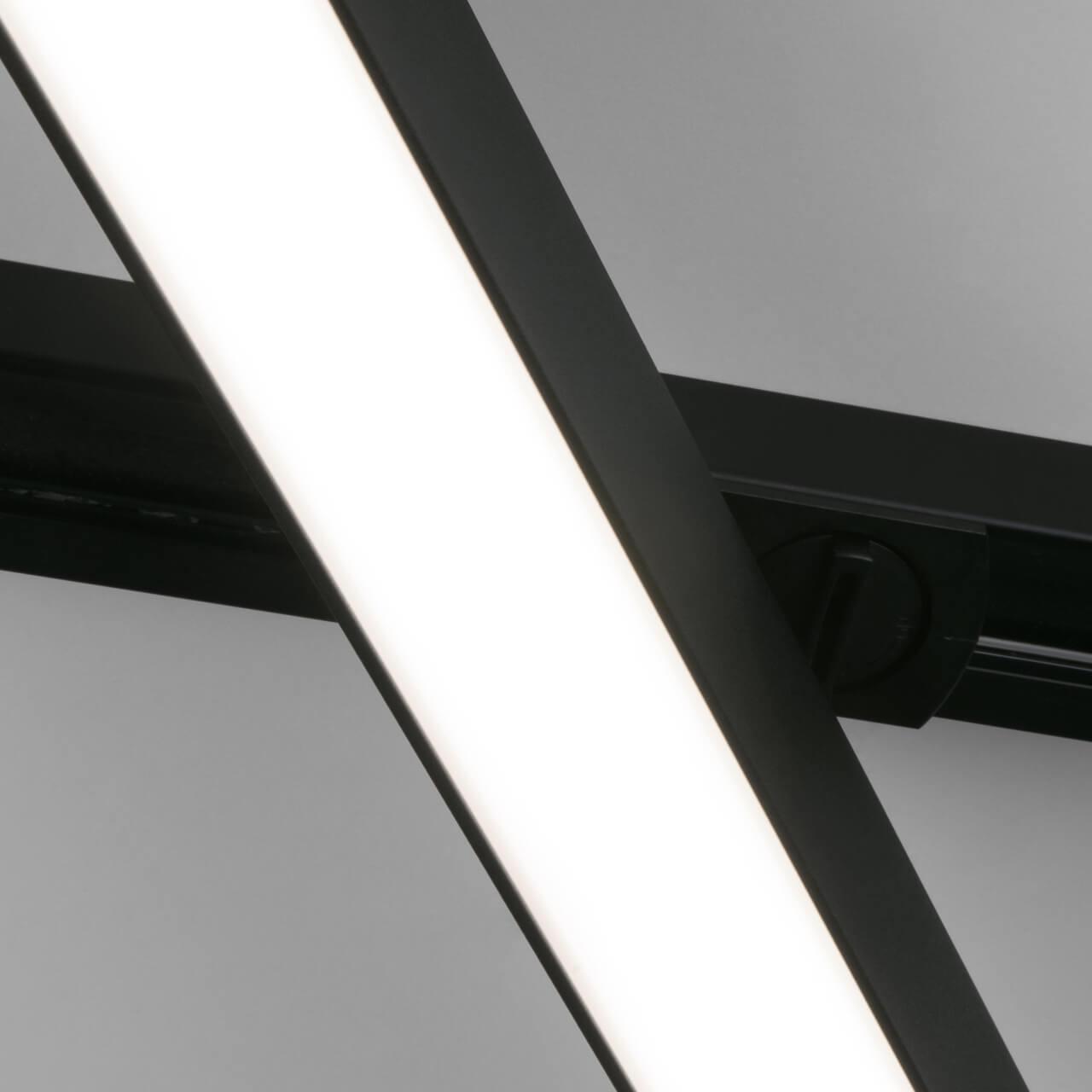 Трековый светодиодный светильник Elektrostandard X-Line черный матовый 20W 4200K LTB54 4690389161551