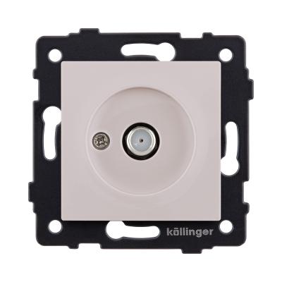 Розетка спутниковая SAT, кашемир матовый Kollinger REA-020CM для Aspekt, Eleganz, Reflex