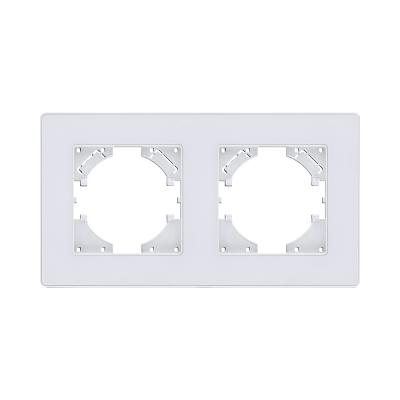 Рамка 2-постовая, белый Kollinger Eleganz Acryl EA2WH
