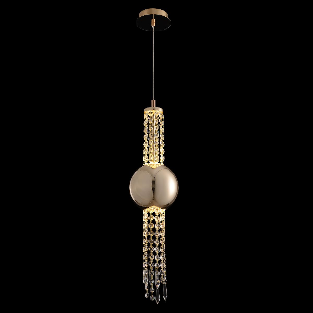 Подвесной светильник Crystal Lux NAVAJO SP3W LED GOLD