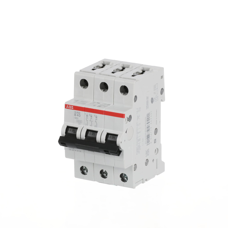 Автоматический выключатель ABB S203 3-полюсный B40 6кА