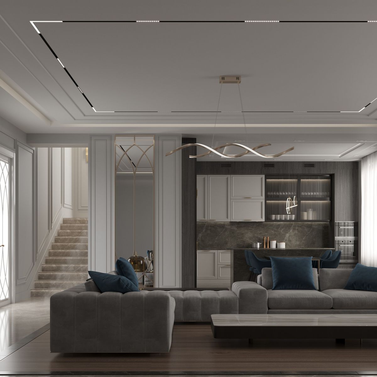 Трековый магнитный светильник Hesby Lighting ElDeko HSBL_0234