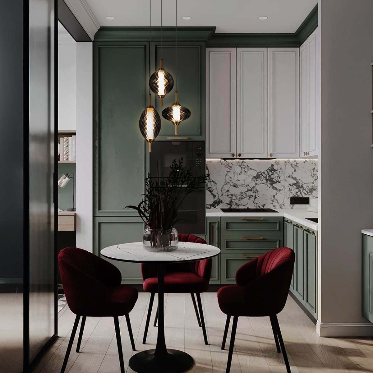 Подвесной светильник Loft IT Helix 10421/C Smoke