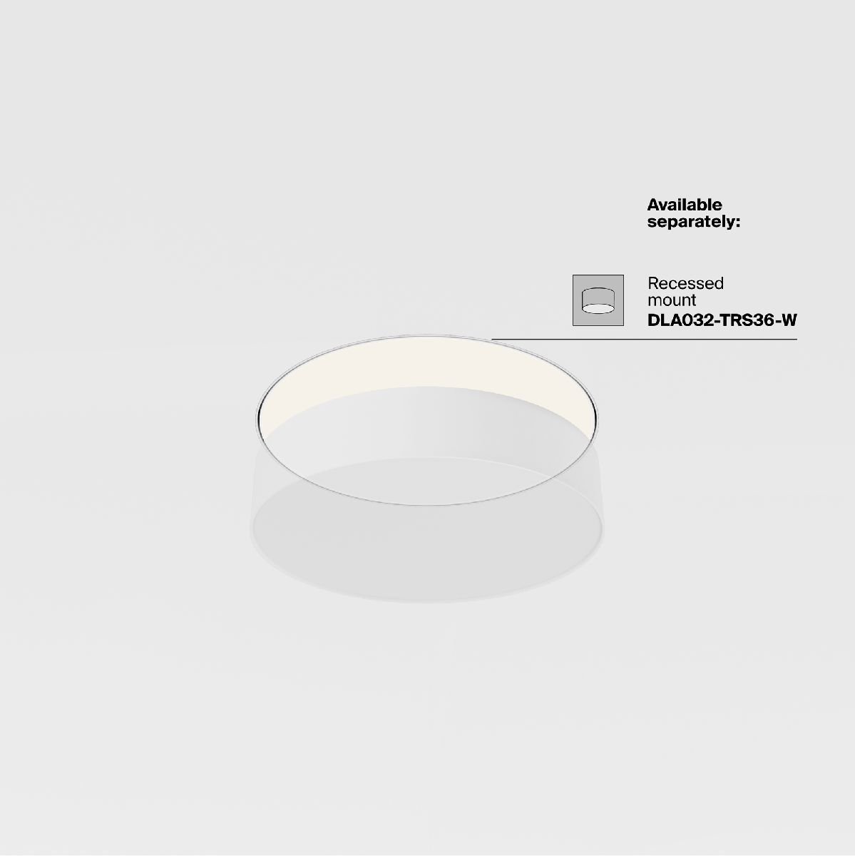 Потолочный светильник Maytoni Zon C032CL-36W4K-RD-B