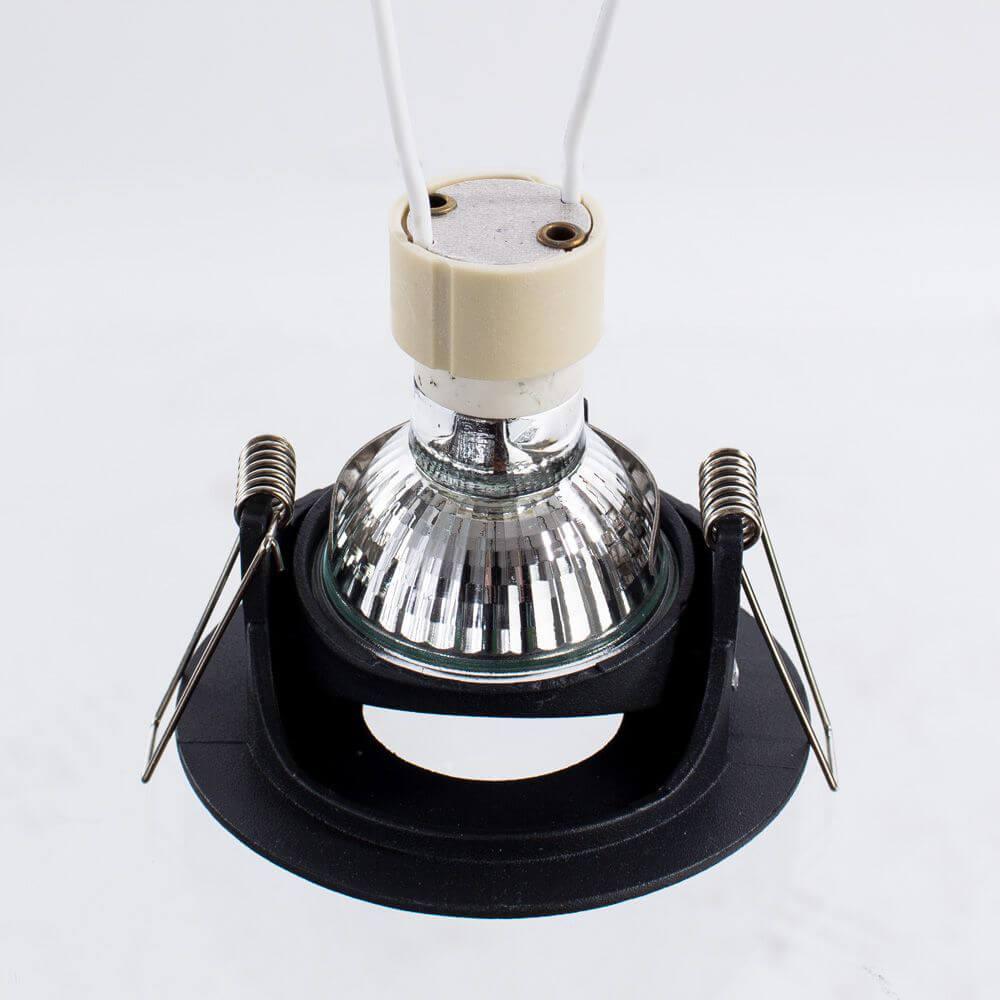 Встраиваемый светильник Arte Lamp Accento A3219PL-1BK - Elektrostandard.net Встраиваемый светильник Arte Lamp Accento A3219PL-1BK