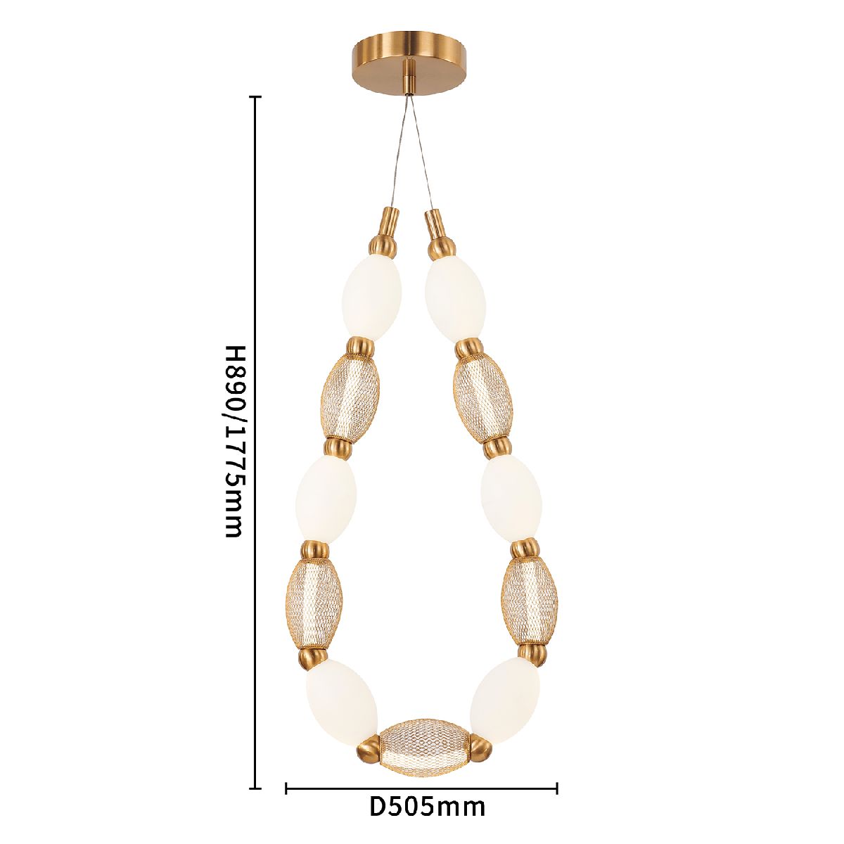 Подвесная люстра Favourite Perler 4559-1PC