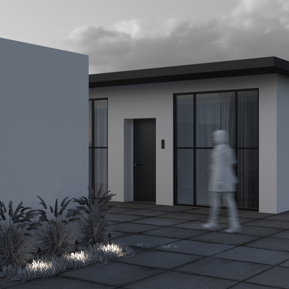 Ландшафтный светильник Maytoni Cane O504FL-L1B3K