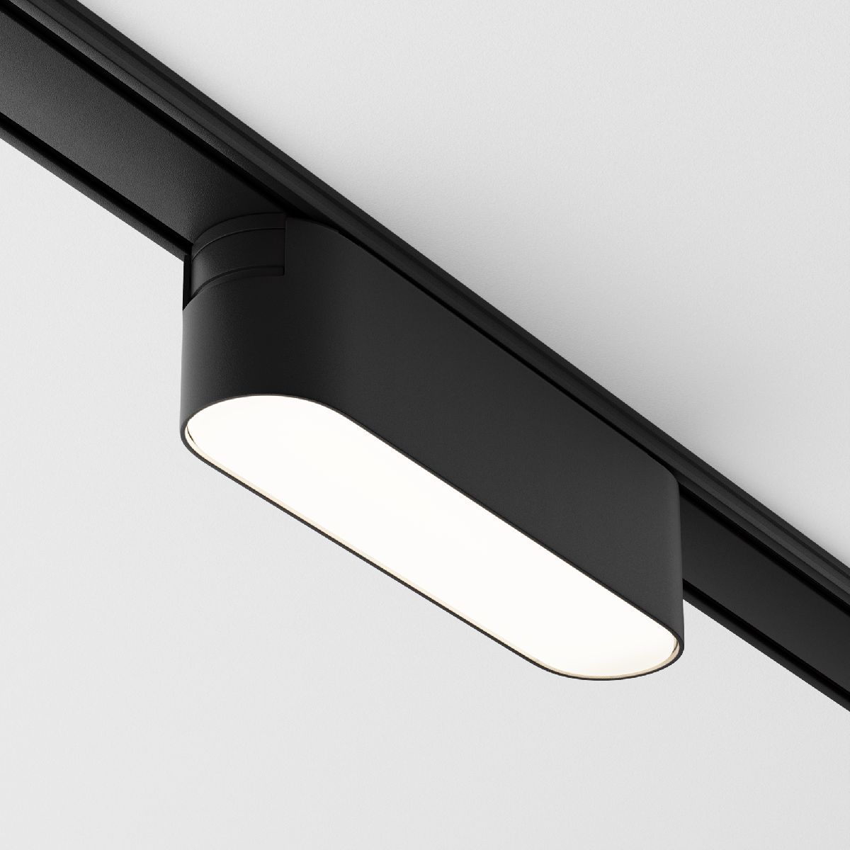 Трековый магнитный светильник Maytoni Basis TR080-1-6W4K-B