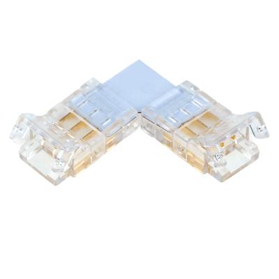 Соединитель угловой 10мм для CCT SMD ленты шириной 8 мм Feron LD172 52003