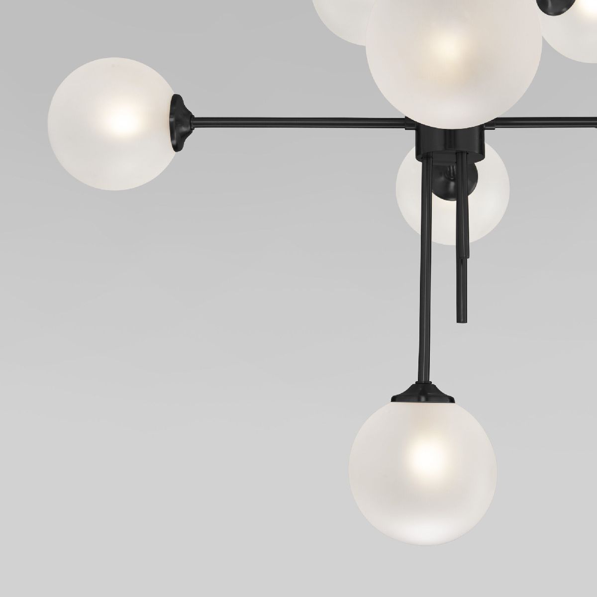 Люстра на штанге Eurosvet Volver 50383 черный a066795