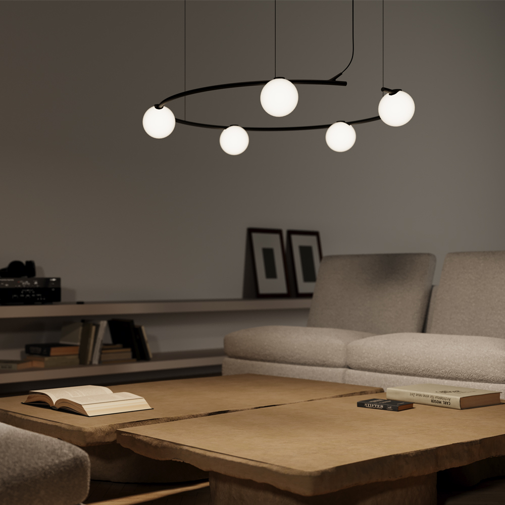 Трековый светильник Maytoni Technical Luna Arity TR236-1-5W3K-B