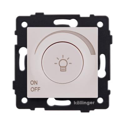 Светорегулятор универсальный 500W, кашемир матовый Kollinger REA-027CM для Aspekt, Eleganz, Reflex