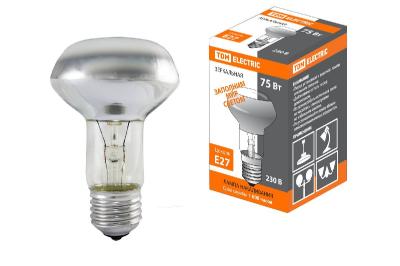 Лампа накаливания TDM Electric E27 75W 2700K зеркальная SQ0332-0031