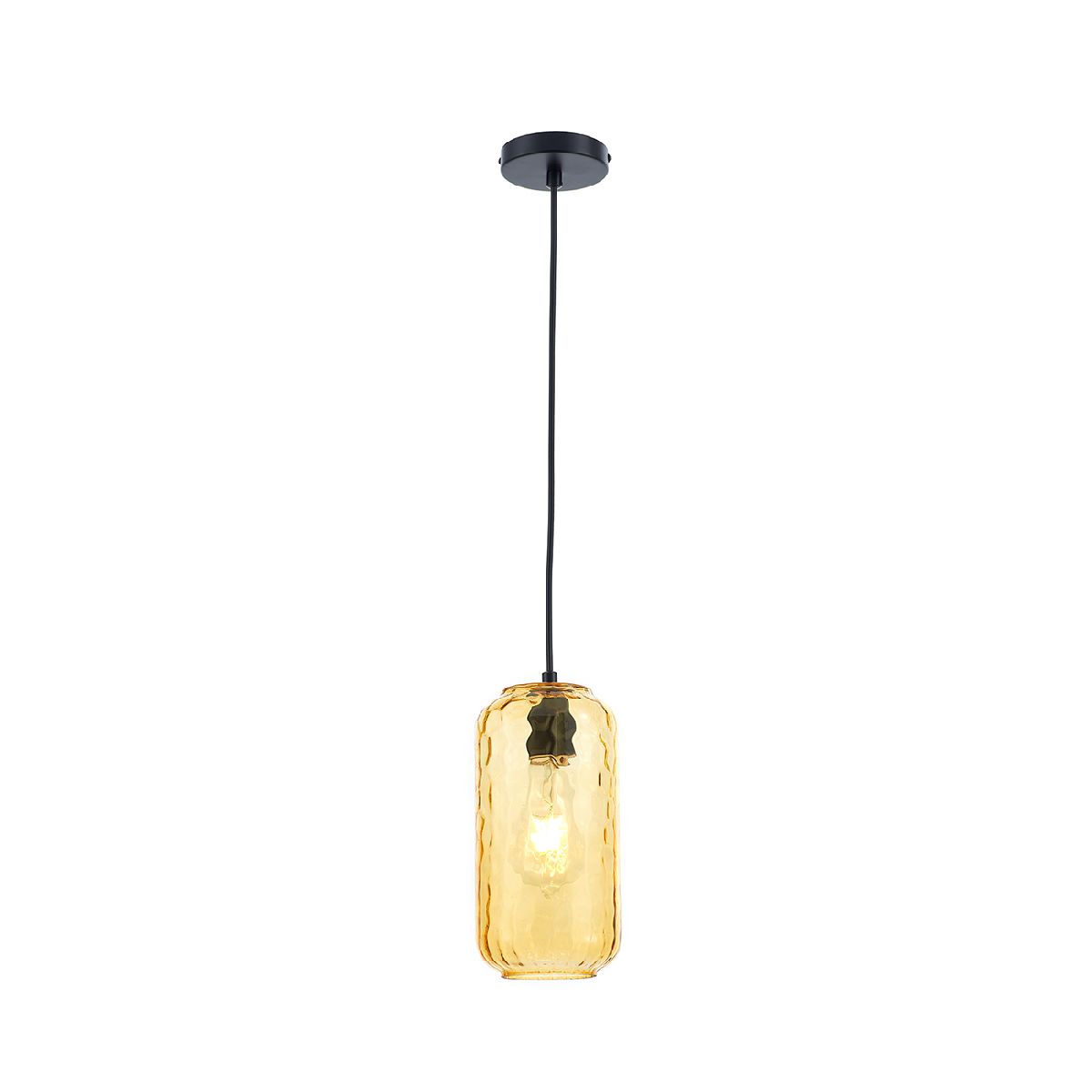 Подвесной светильник Escada Rise 10177/1S Black/Yellow