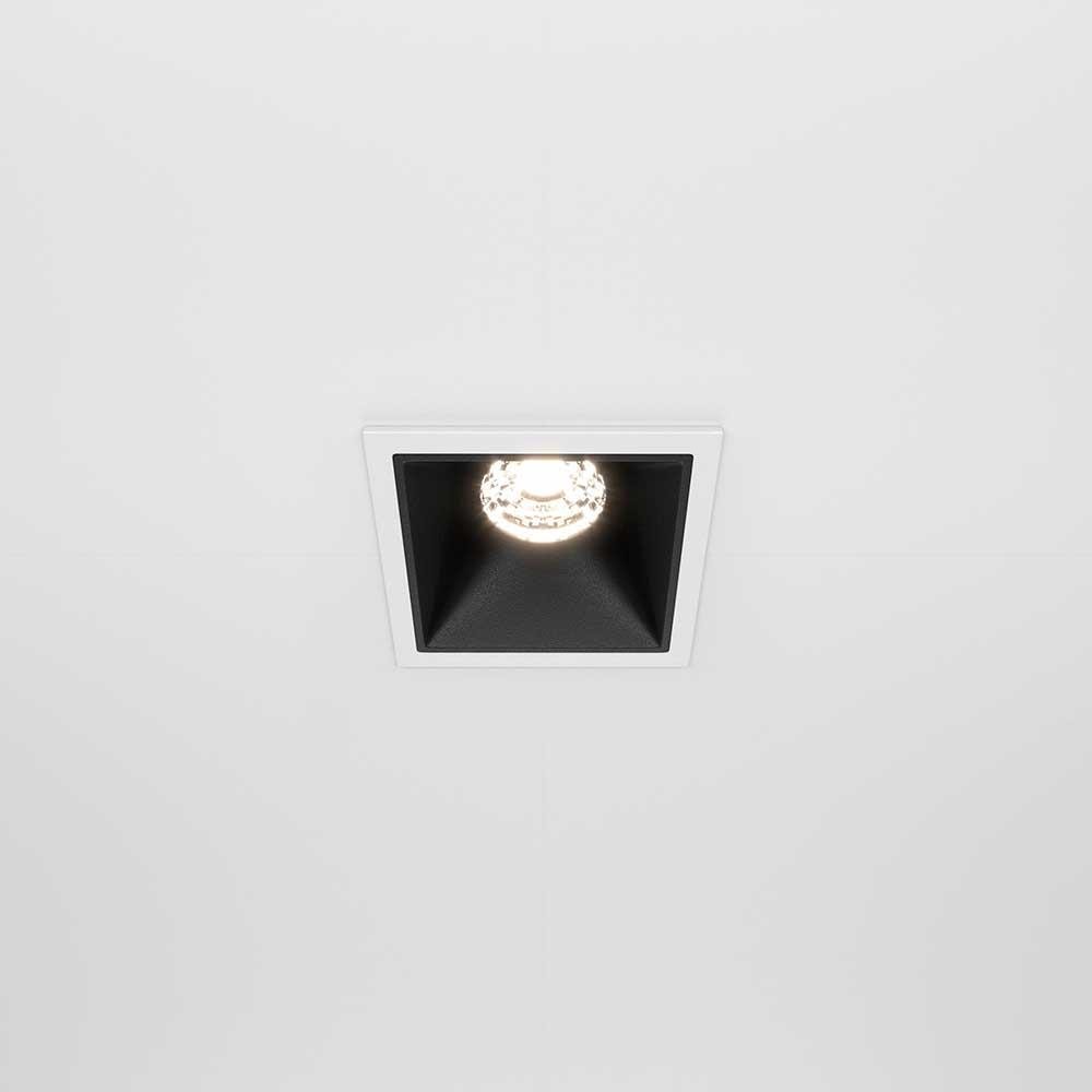Встраиваемый светильник Maytoni Alfa LED DL043-01-10W4K-D-SQ-WB