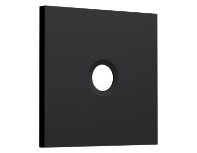 Лицевая панель SIGMA (Черный Мягкое касание) для TV розетки QUANT PRO Ambrella Volt SP9930