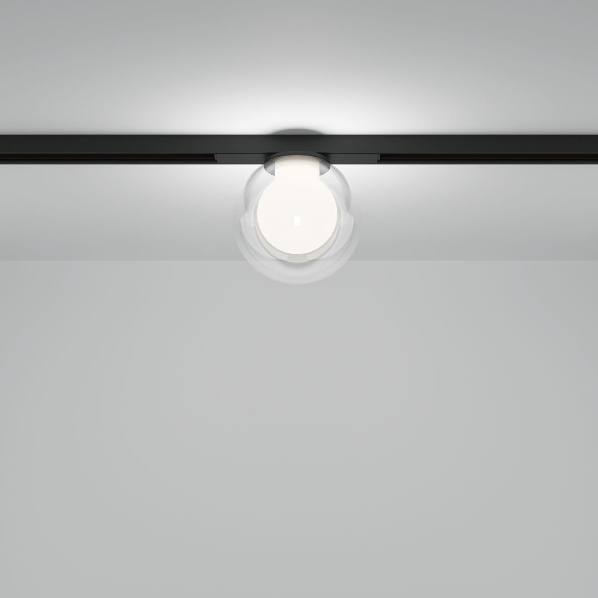 Трековый магнитный светильник Maytoni Bubble TR181-1-4WTW-B