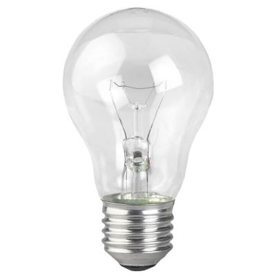 Лампа накаливания ЭРА E27 60W 2700K прозрачная A50 60-230-Е27-CL Б0039122