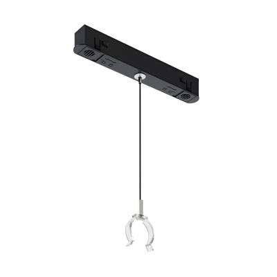 Коннектор с тросовым подвесом Tau в шинопровод Gravity Maytoni Technical TRA101SWT-2BB