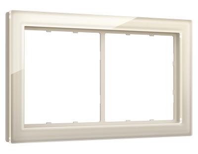 Рамка SIGMA Briz (Шёлк Стекло закаленное натуральное) 2-ая Ambrella Volt SF350542