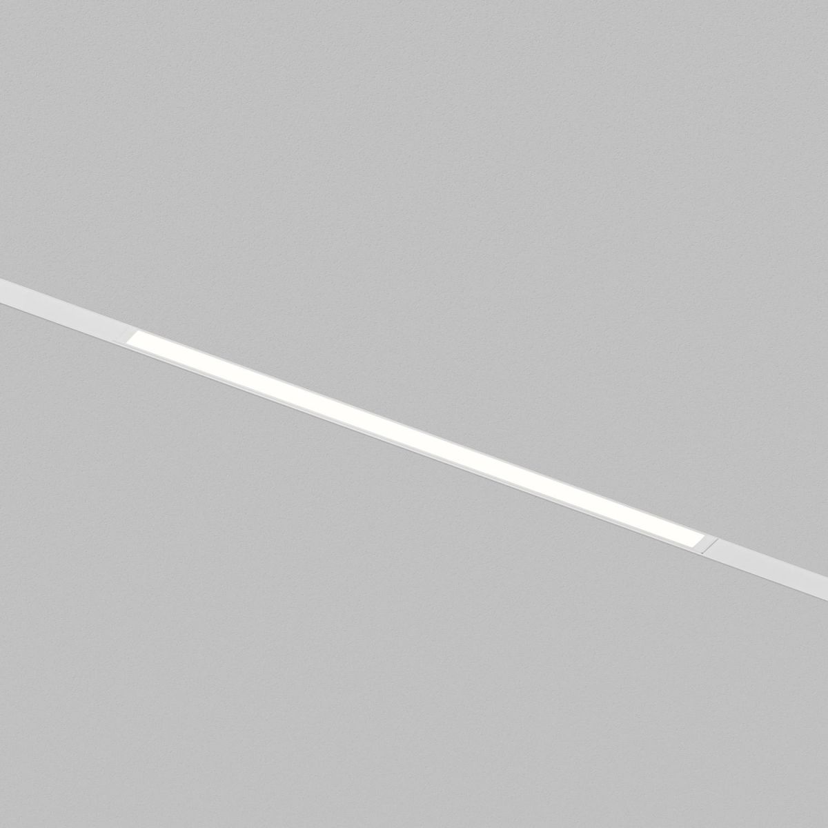 Трековый однофазный светильник Denkirs Simple Linear DK8205-WH