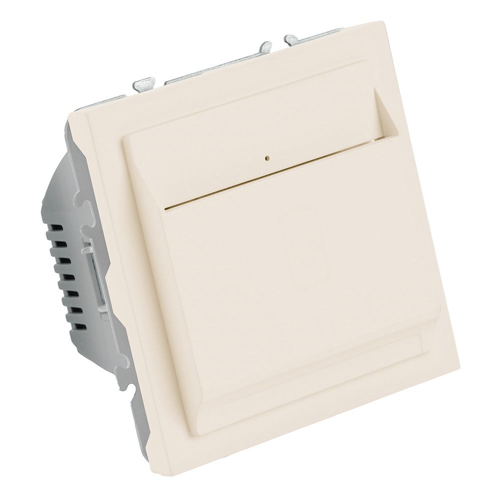 Выключатель карточный Stekker Эмили RSW40-5114-08 кашемир, soft touch 50702