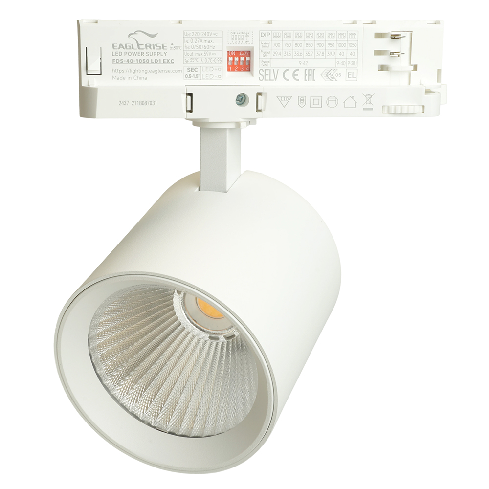 Трековый трехфазный светильник Feron TR Reflex 52058