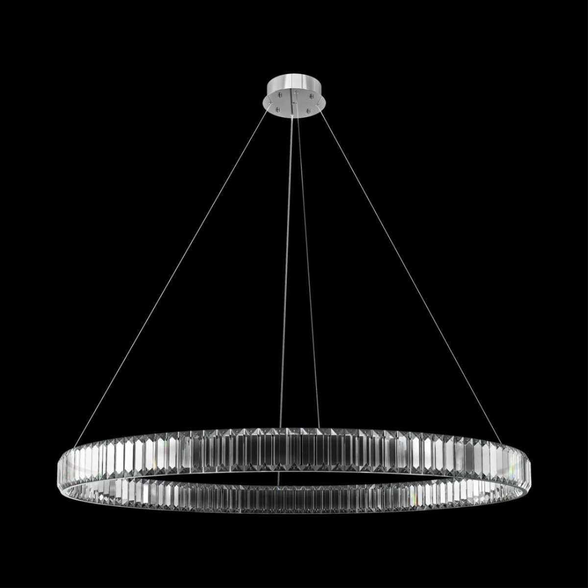 Подвесная люстра Loft IT Crystal ring 10135/1000 Chrome